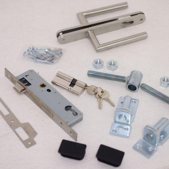 Slotset | Kader frame met slotkast | RVS