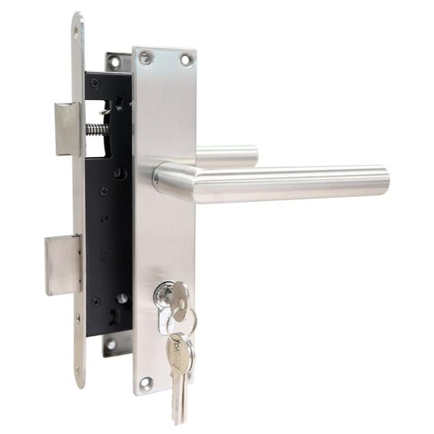 Slotset | Stalen frame zonder slotkast | RVS