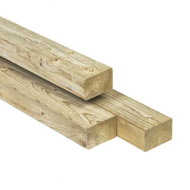 Vuren Balk 45x70x3000 mm