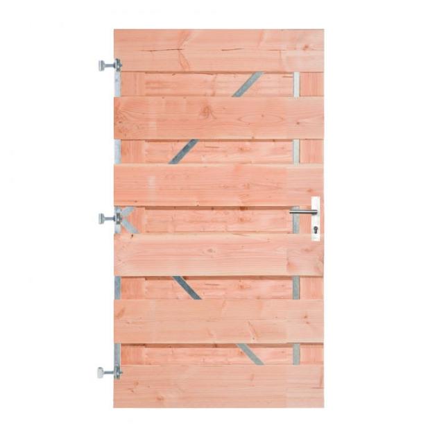 Douglas XL Horizontale Tuinpoort 100x180 cm | 22x200 mm | XL 13-planks model