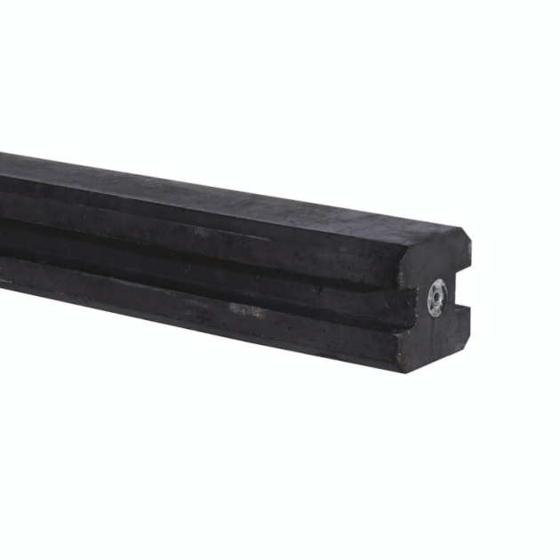 Combiwood gladde betonpaal Antraciet 10x10x275cm Tussenpaal