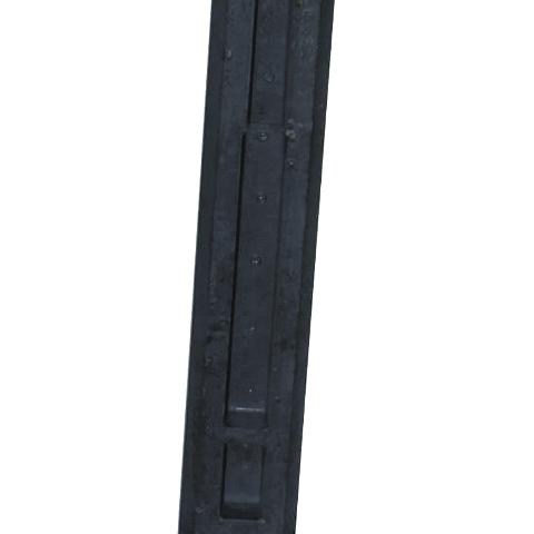 Combiwood gladde betonpaal Antraciet 10x10x270cm Hoekpaal