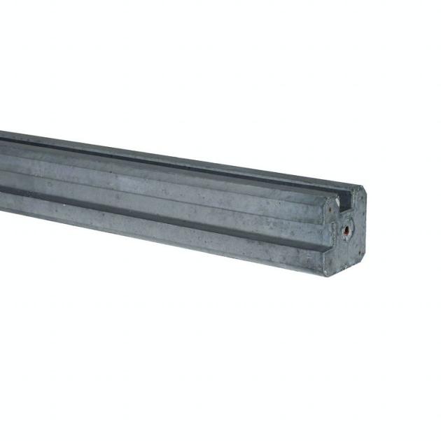 Combiwood gladde betonpaal Grijs 10x10x275cm Hoekpaal