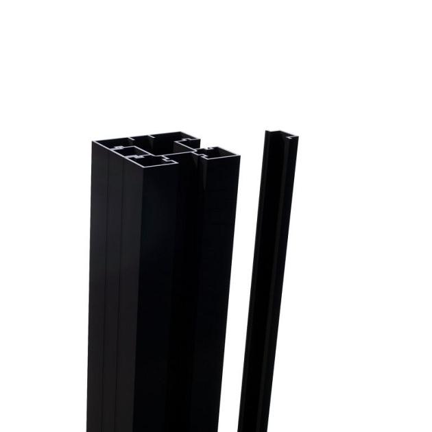 Aluminium Premium Schuttingpaal Black - 320cm