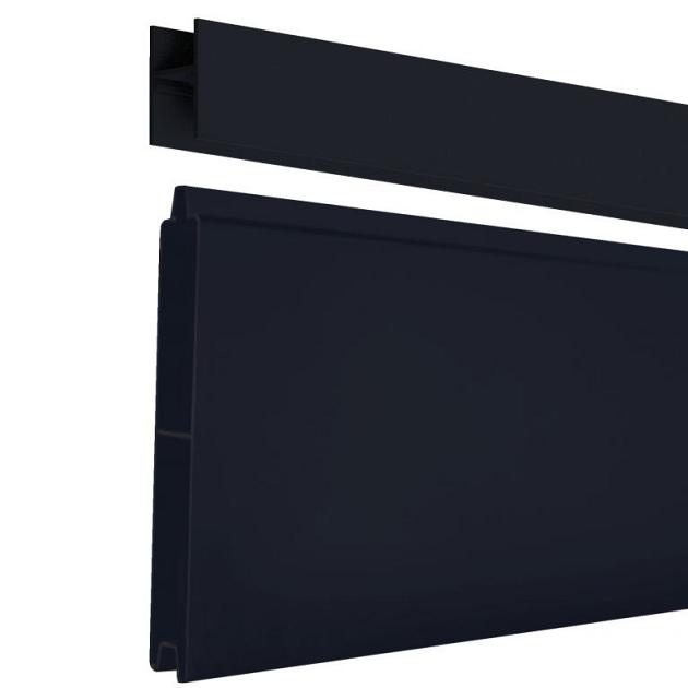 Aluminium Premium Profielen | t.b.v. Verticale toepassing | Antracite