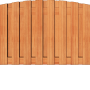 Tuinscherm Hardhout | Toog | t.b.v. Luxe hout-beton