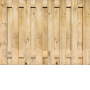 Tuinscherm Grenen | Recht | t.b.v. Luxe hout-beton