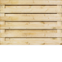 Tuinscherm Grenen | Horizontaal | t.b.v. Luxe hout-beton