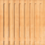 Tuinscherm Keruing 19 planks | Geschaafd | Verticaal | Recht