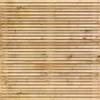 Tuinscherm Vuren Rhombus open | 65 planks | Geschaafd | Horizontaal