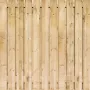 Tuinscherm Grenen 23 planks | Geschaafd | Verticaal | Recht
