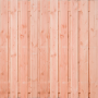Tuinscherm Douglas 21 planks | Fijnbezaagd | Verticaal | Recht