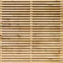 Tuinscherm Vuren Rhombus open | 51 planks | Geschaafd | Horizontaal