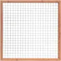 Douglas Gaas Trellis met Betonijzer | 180x180cm | Maas 7,5x7,5 cm
