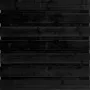 Tuinscherm Zwart Douglas XL 15 planks | Fijnbezaagd | Horizontaal