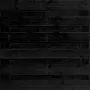Tuinscherm Zwart Douglas XL 13 planks | Fijnbezaagd | Horizontaal
