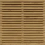 Tuinscherm Ayous Rhombus open | 37 planks | Geschaafd | Horizontaal